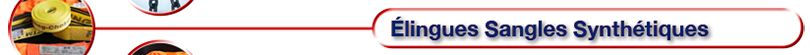 &Eacute;lingues synth&eacute;tiques (nylon et polyester)