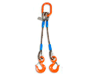 wire rope bridles 2 legged